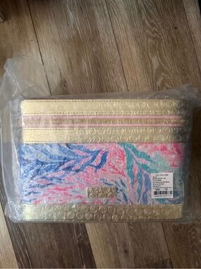 Lilly Pulitzer Train Case & Small Zip Accessories Pouch